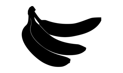 picture of a banana silhouette
