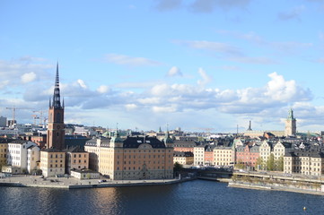 Fototapeta na wymiar stockholm riddarholmen