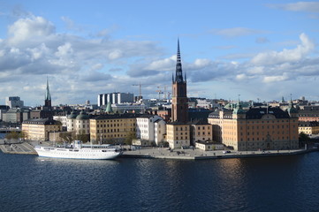 Fototapeta na wymiar stockholm riddarholmen