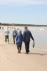 Spaziergang  am Strand