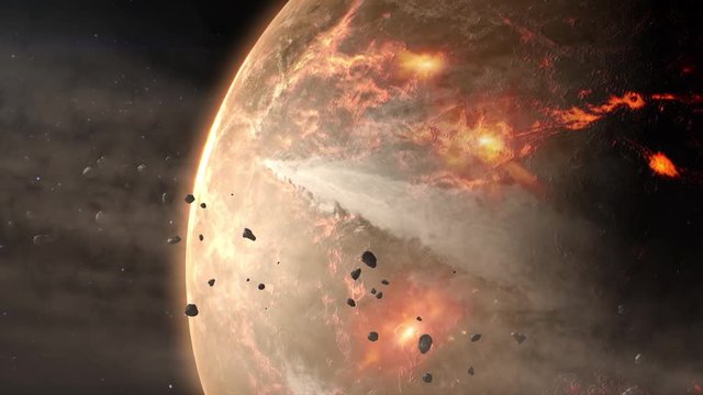 Jupiter model animation. Nasa Public Image Imagery