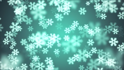 Fototapeta na wymiar random snowflake illustration background New quality shape universal colorful joyful holiday stock image