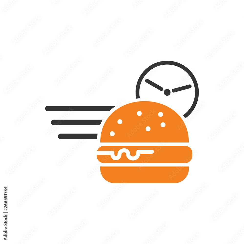 Poster delivery related icon on background for graphic and web design. simple vector sign. internet concept