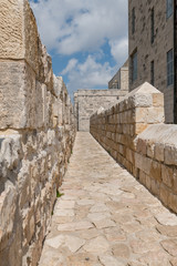 view from top of the western wall