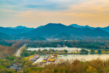 Fototapeta na wymiar West Lake, Hangzhou, China