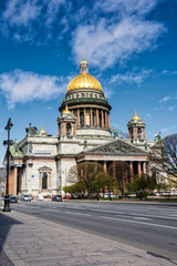 Fototapeta na wymiar St. Isaac's Cathedral, Saint-Petersburg, Russia