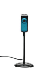 Web camera for broadcasting video and still images on the Internet