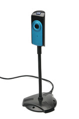 Web camera for broadcasting video and still images on the Internet