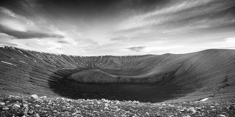 Fototapeta na wymiar Hverfjall Volcano