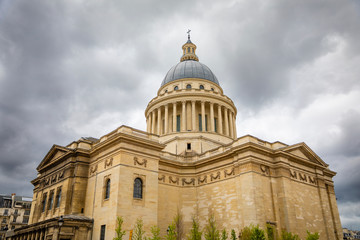 Fototapeta premium The Pantheon is a building in the Latin Quarter in Paris, France