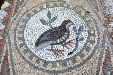 Byzantine mosaic in Chersonesos
