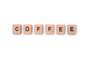 The word COFFEE
