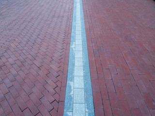 Brick Stone Walkway Texture Background