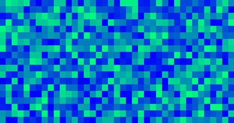 Random color and brightness squares abstract background