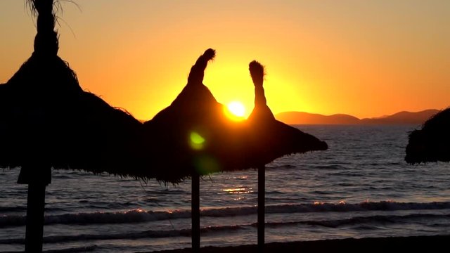 Ballermann at sunset