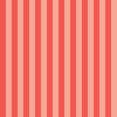 Vertical Red and pink stripes seamless vector background