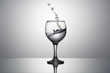 Splash of clear water