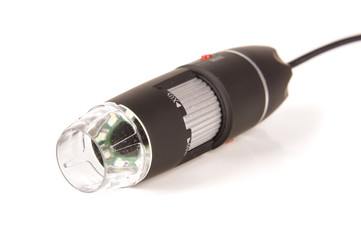 Digital handheld microscope for laboratory work