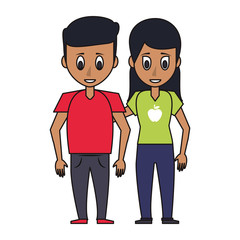 Friends people cartoon