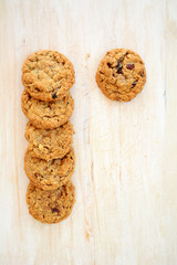 Macadamia chocolate chunk cookies