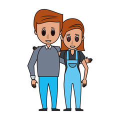 Friends people cartoon