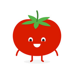 Tomato, Cute vegetable character