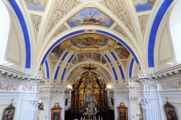 Obraz premium Choeur. Eglise Saint-Nicolas de VŽroce.