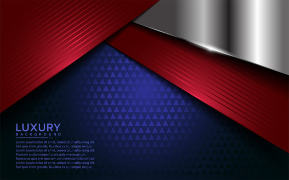 patriot modern background with overlap layer