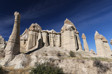 Rock Formations in Love Valley, Cappadocia, Nevsehir, Turkey