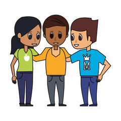 Friends people cartoon