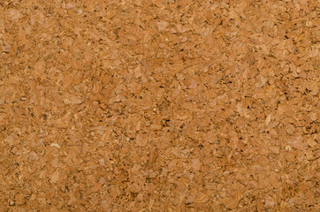 Brown cork texture. Corkboard background 