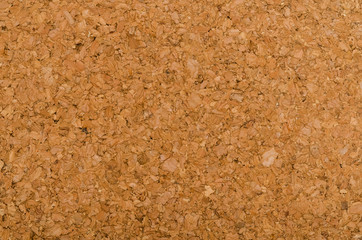Brown cork texture. Corkboard background 