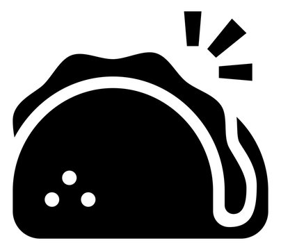 recommend clip art: Taco Mexican Food Vector Icon