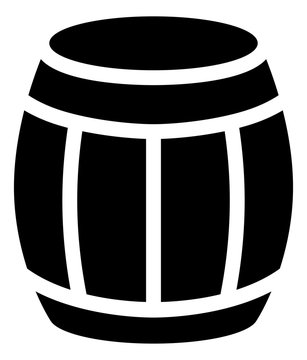 recommend clip art: Barrel Oak Cask Vector Icon