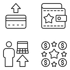 SEO Vector Line Icon Set