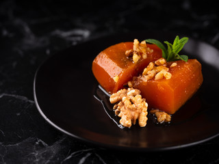Turkish Pumpkin Dessert ( Turkish; Kabak Tatlısı )