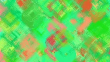 beautiful digital art with lime green, medium sea green and sandy brown colors. dynamic and colorful abstract artwork can be used as wallpaper, poster, canvas or background texture