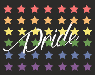 Vector Illustration to Celebrate LGBTQ+ Pride.