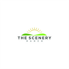 Obraz premium The scenery logo