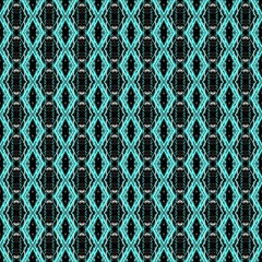 dark seamless pattern with aqua marine, pastel gray and black colors. digital vintage graphic for wallpaper, prints, fabric tiles or wrapping paper