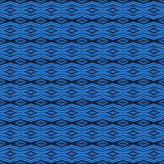dark seamless pattern with dodger blue, black and midnight blue colors. digital vintage graphic for wallpaper, prints, fabric tiles or wrapping paper