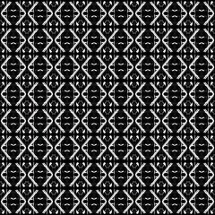 dark seamless and tileable pattern with black, light gray and dim gray colors. vintage graphic for wallpaper, prints, fabric tiles or wrapping paper