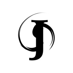 font corporate art black ornament numbers ampersand classical design letters type typeface