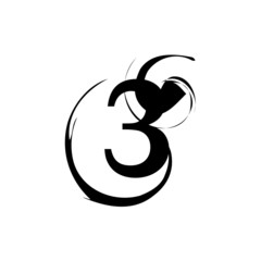 font corporate art black ornament numbers ampersand classical design letters type typeface