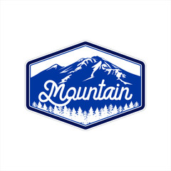 Mountain logo design