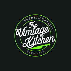 Typography restauran logo