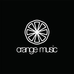 Orange music logo
