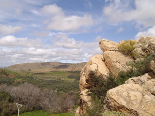 Panoram im Gebirge in Marokko