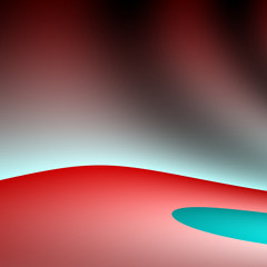 Abstract white-blue-red illustration, colors and shades