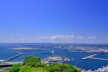 小名浜港遠望
